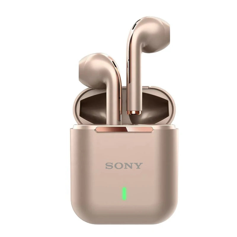 SONY J18 Auricolari Bluetooth senza fili HiFI In Ear Stereo Soundtrack Microfono Auricolari con riduzione del rumore touch impermeabile