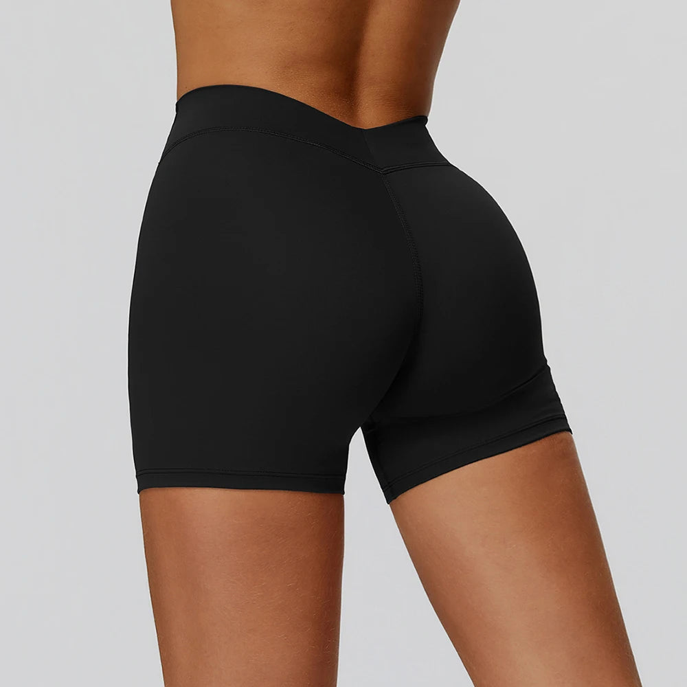 Pantaloncini da yoga, pantaloncini fitness da donna, pantaloncini da corsa, pantaloncini fitness, pantaloncini da allenamento push up da palestra, pantaloncini da ciclismo