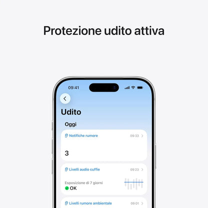 Nuovo Apple AirPods Pro 3, Cancellazione attiva del rumore, Rilevamento della frequenza cardiaca, Cuffie Bluetooth, Audio spaziale, Suono ad alta fedeltà, Ricarica USB-C