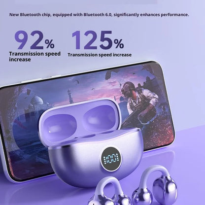 Originale SONY Ear clip OWS Wireless Bluetooth Ear Clip Cuffie sportive da gioco Cuffie HIFI Surround Sound Auricolari con microfono