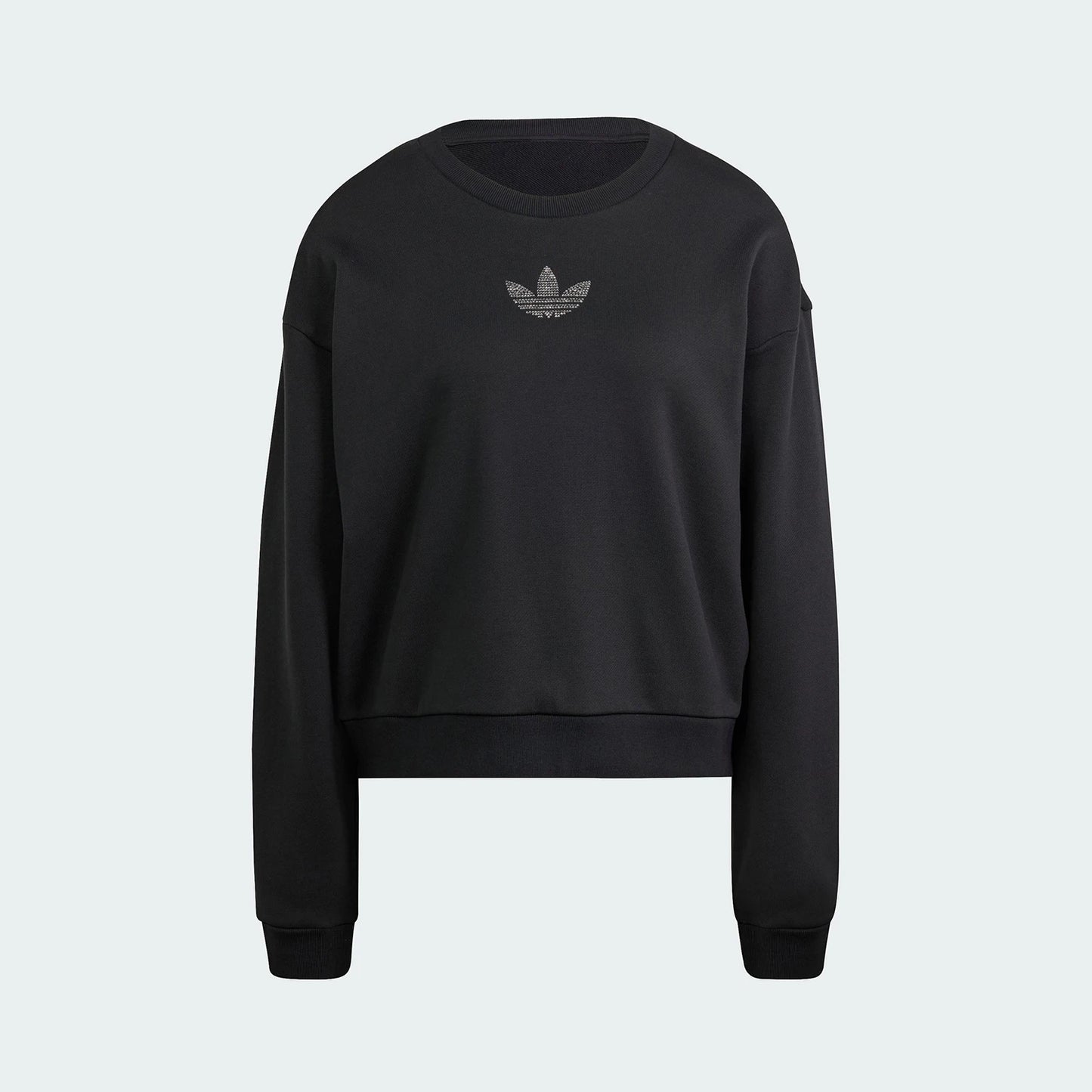 adidas Originals Trefoil Felpa sportiva casual a maniche lunghe in maglia da donna IT9662