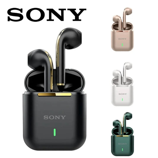 SONY J18 Auricolari Bluetooth senza fili HiFI In Ear Stereo Soundtrack Microfono Auricolari con riduzione del rumore touch impermeabile