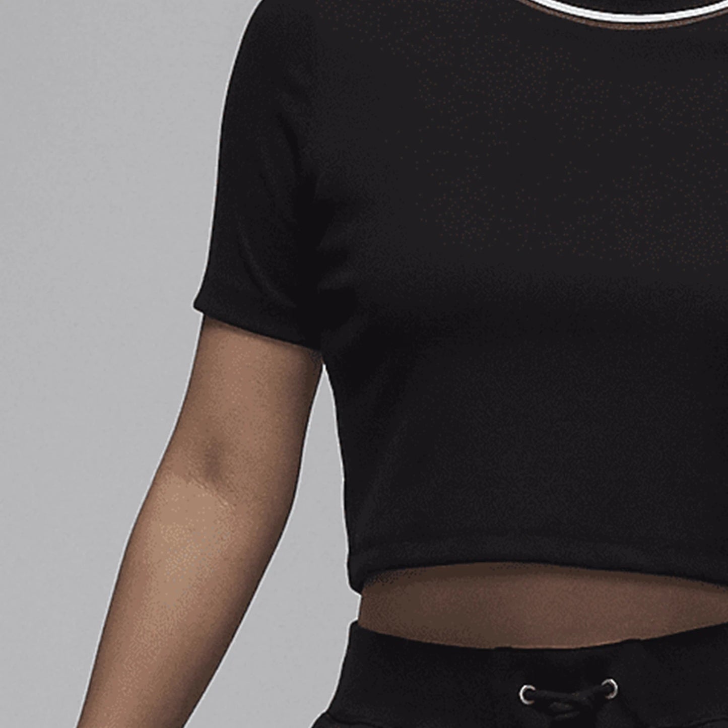 Nike T-shirt casual a maniche corte slim fit traspirante ufficiale autentica JORDAN da donna FV7090-010