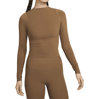 Nike Official Genuine Zenvy Dri-FIT da donna, corsa, allenamento, manica lunga FN3023-281