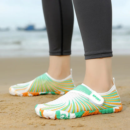 Scarpe da scoglio per uomo Donna Calzino da acqua ad asciugatura rapida a piedi nudi Scarpe sportive da atletica per esterni per kayak Canottaggio Escursionismo Surf Camminate