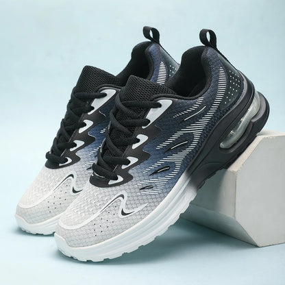 Sneaker da donna Scarpe da passeggio Scarpe sportive da tennis traspiranti con cuscino d'aria alla moda da donna