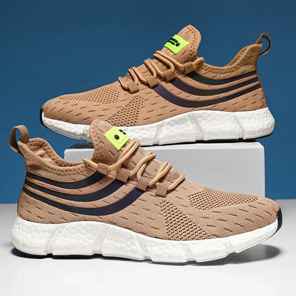 Scarpe sportive Casual da uomo Sneakers leggere e traspiranti appartamenti antiscivolo Outdoor Running Walking Tenis scarpe da Jogging atletiche