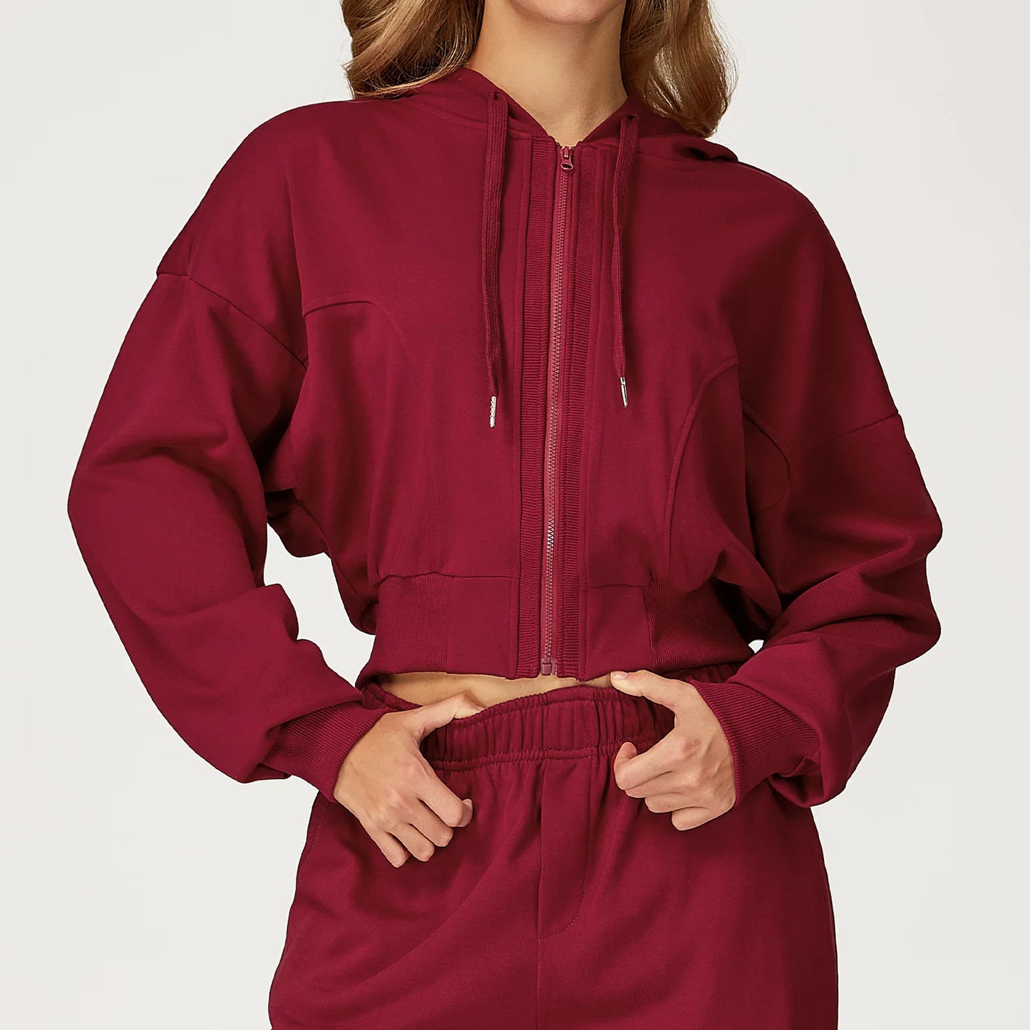 Cappotto da donna con cappuccio fitness a maniche lunghe da yoga Giacche sportive Camicie da allenamento per corsa Giacche sportive da allenamento per palestra femminile Abbigliamento sportivo