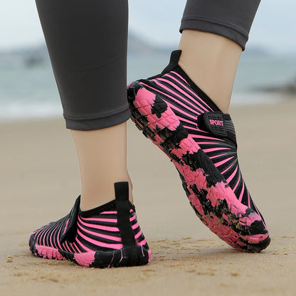 Scarpe da scoglio per uomo Donna Calzino da acqua ad asciugatura rapida a piedi nudi Scarpe sportive da atletica per esterni per kayak Canottaggio Escursionismo Surf Camminate