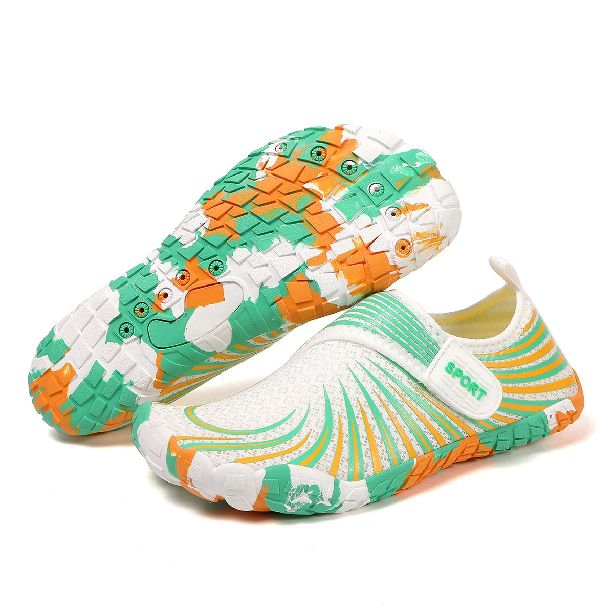 Scarpe da scoglio per uomo Donna Calzino da acqua ad asciugatura rapida a piedi nudi Scarpe sportive da atletica per esterni per kayak Canottaggio Escursionismo Surf Camminate