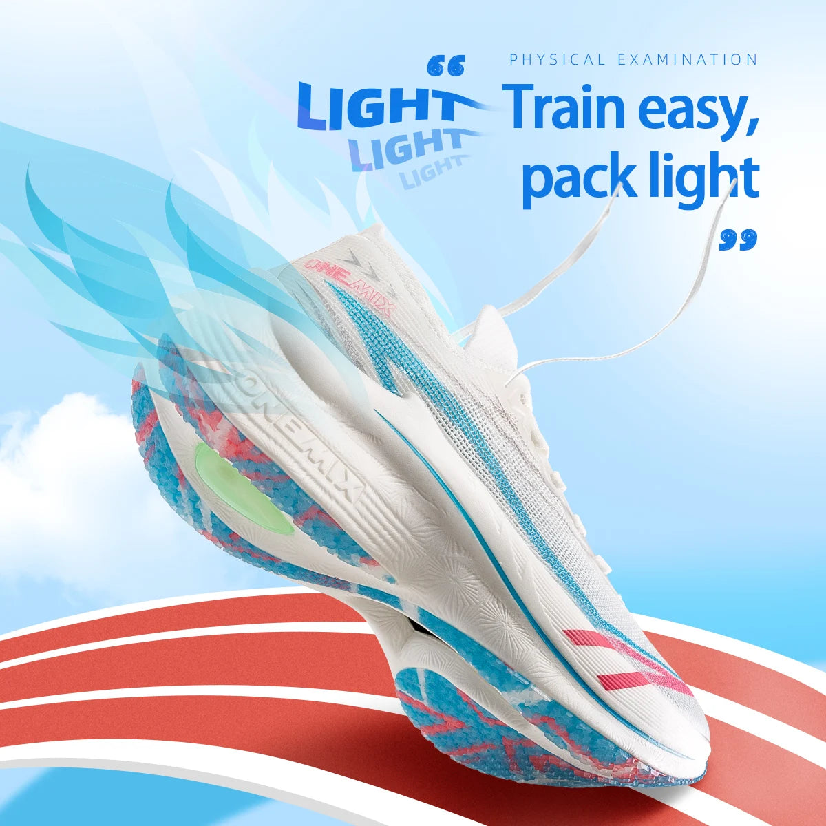 ONEMIX 2025 Nuova scarpa da corsa per maratona con piastra in carbonio Pro Tests Supporto stabile per scarpe da ginnastica ultraleggere con rimbalzo ammortizzante