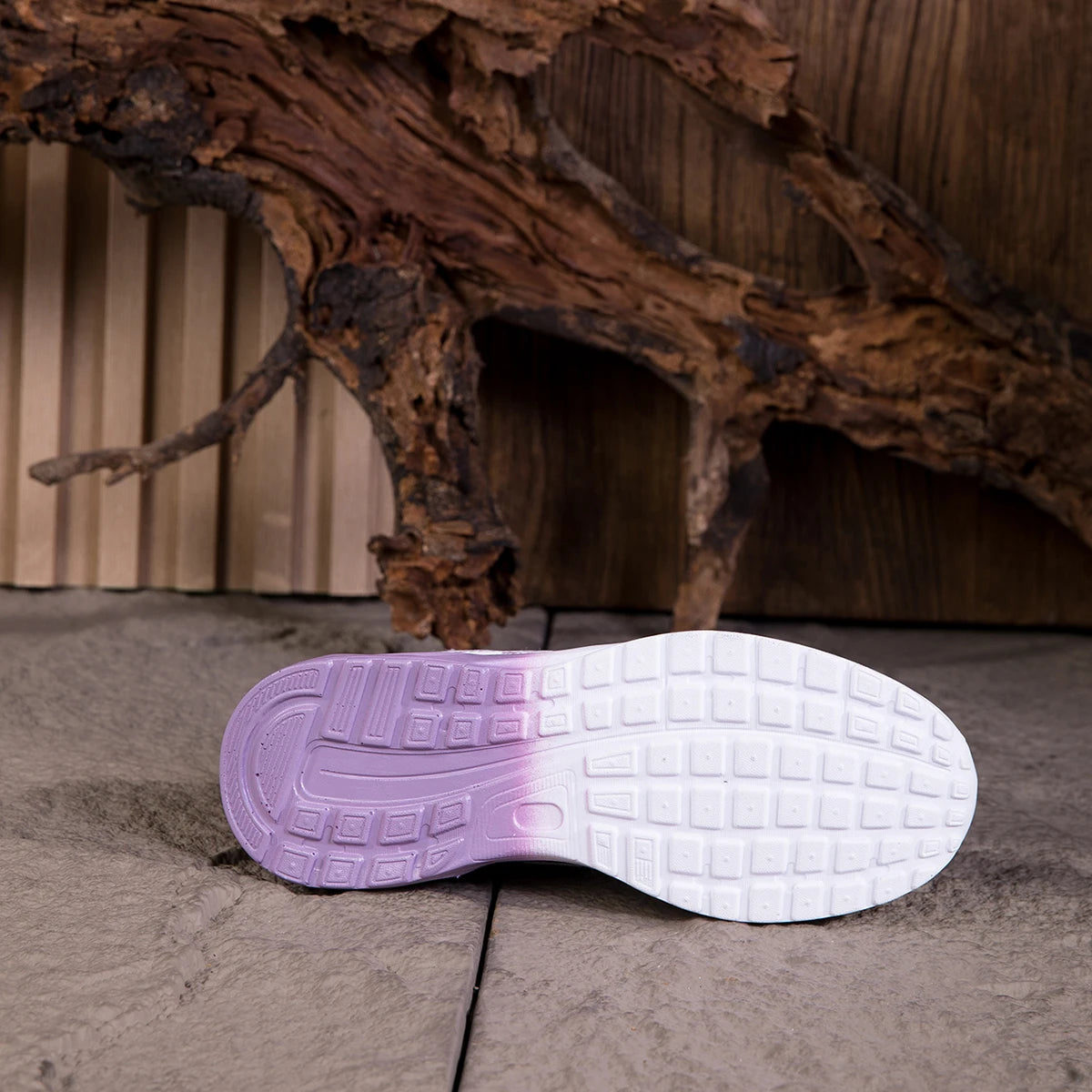 Sneaker Scarpe da passeggio da donna Moda da donna Cuscino d'aria Mesh Traspirante Scarpe sportive da tennis Suola con cuscino d'aria Parte superiore della scarpa sfumata