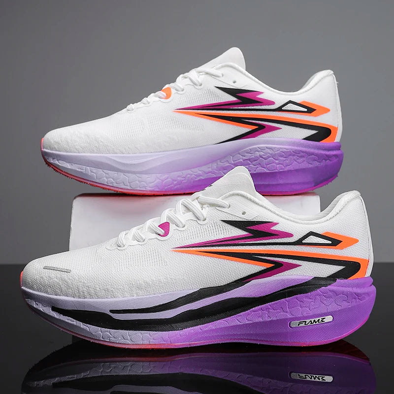 Scarpe da ginnastica casual alla moda da uomo: leggere e comode, adatte per la corsa all'aperto, passeggiate e l'uso quotidiano, stile sportivo - Scarpe da uomo versatili