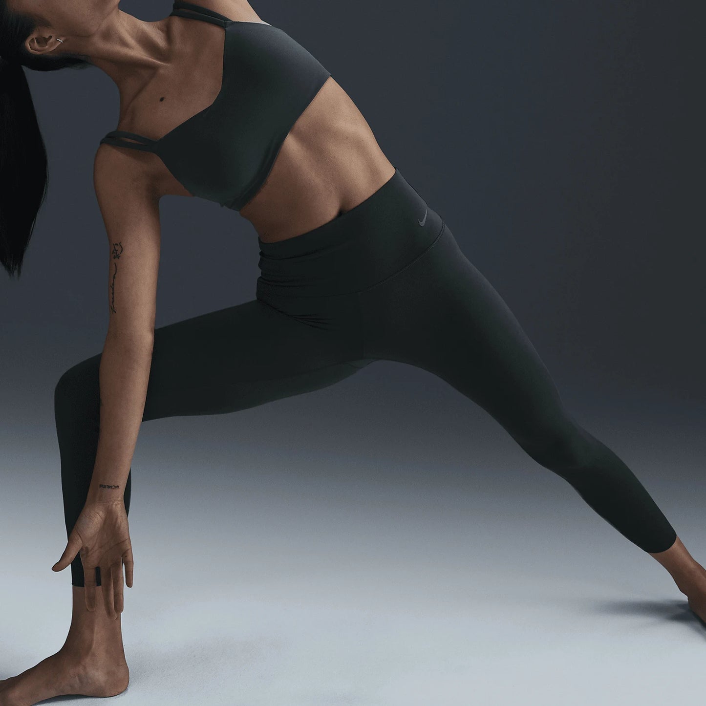 Nike originali Zenvy yoga anti-scoppio 9/8 donna leggings DQ6016-338