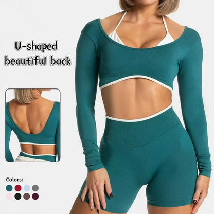 Top a maniche lunghe tinta unita piccante ragazze collant grunge goth vestiti 2000s americano retrò unico casual abito estivo da donna