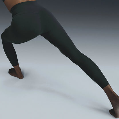 Nike originali Zenvy yoga anti-scoppio 9/8 donna leggings DQ6016-338