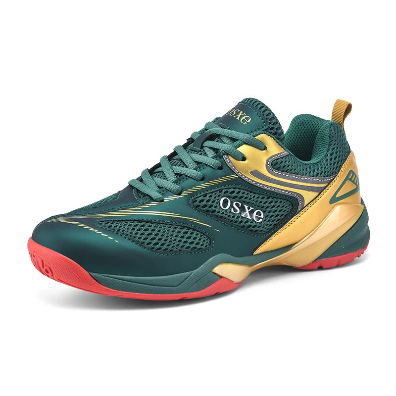 Scarpe da badminton professionali da uomo antiscivolo basse per sport all'aria aperta scarpe da allenamento pinta unita scarpe da corsa casual da uomo