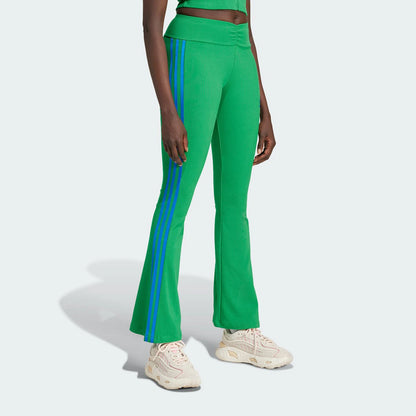 Adidas Originals Pantaloni a zampa d'elefante elastici semplici ed eleganti da donna JG8046