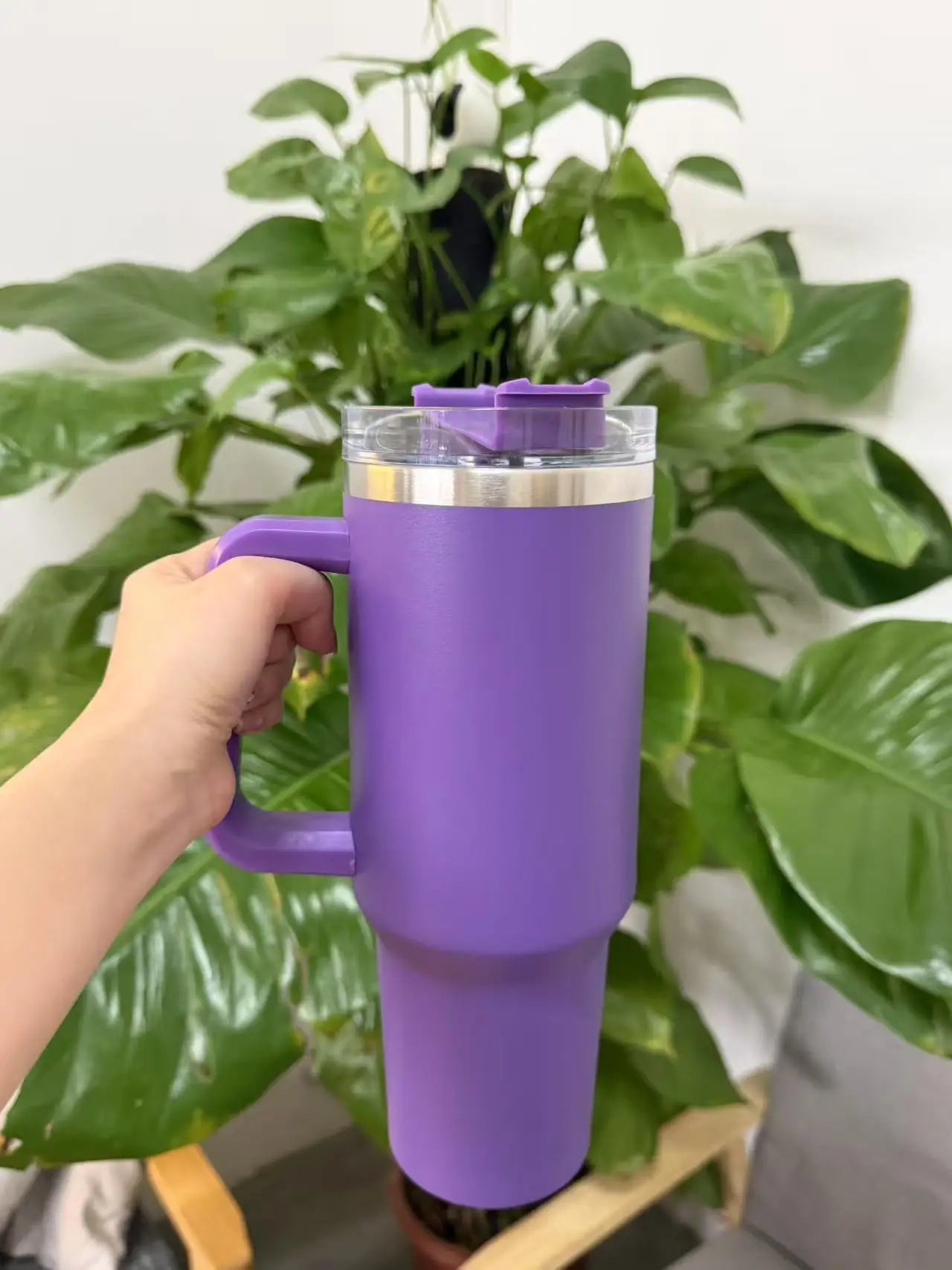 Nuovo contenitore per ghiaccio con manico da 40 once, contenitore per auto 304, contenitore grande per conservare calore e liquidi millilitro, contenitore per acqua per bevanda e colla per veicolo