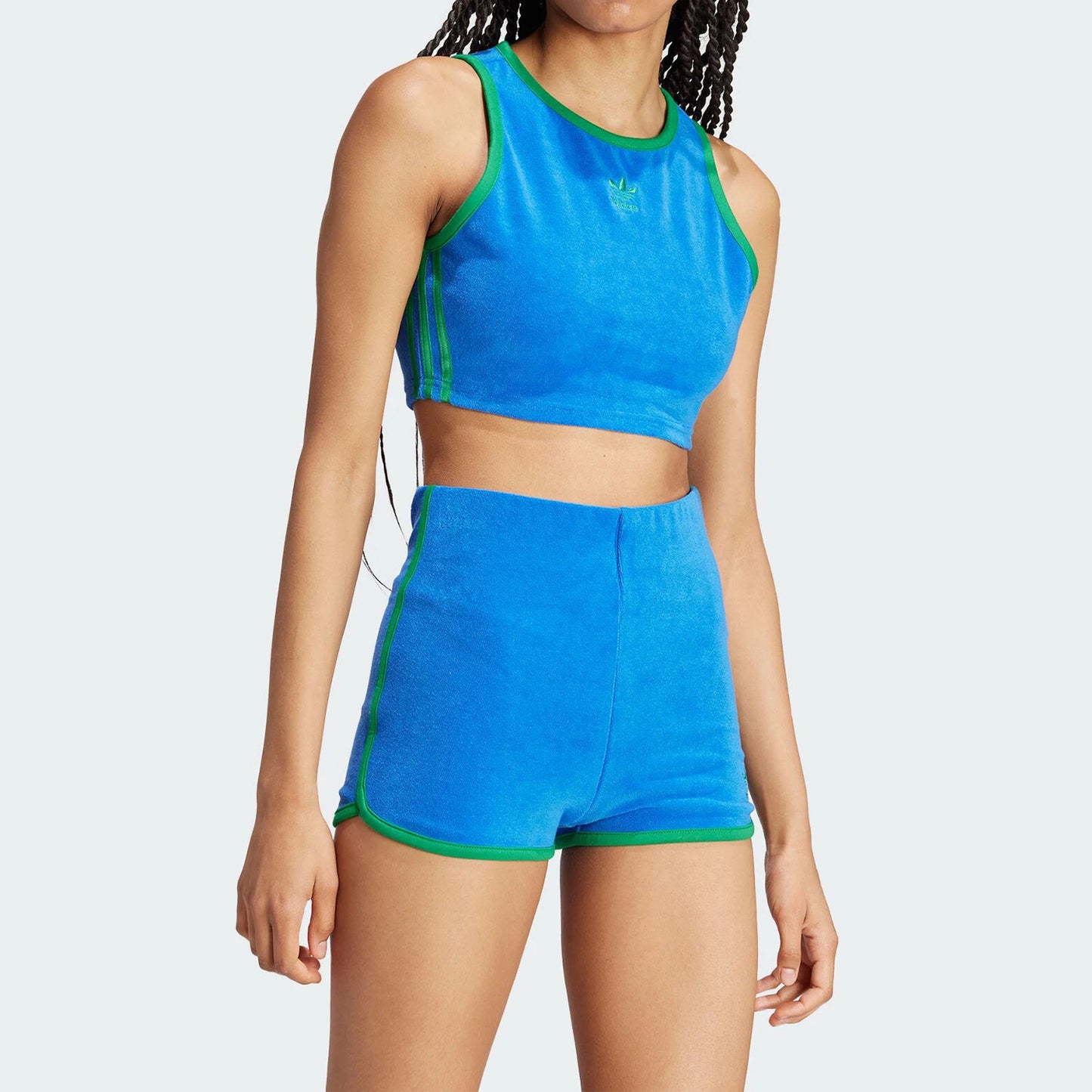 Adidas Ufficiale Genuine Originals Nuovo classico gilet senza maniche corto da donna JH0620