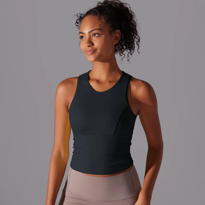 Reggiseno sportivo da donna Gilet da yoga Intimo sportivo da donna Gilet da yoga resistente alle cadute antiurto Reggiseno fitness integrato professionale Runn